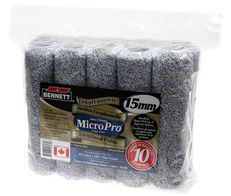 9.5" Bennett MicroPro Roller Sleeves