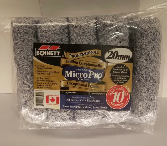 9.5" Bennett MicroPro Roller Sleeves