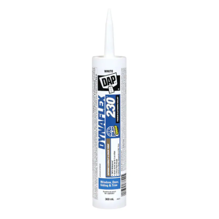 DAP DYNAFLEX 230 Premium 300 mL Indoor/Outdoor White Sealant